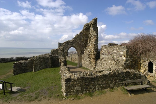 Castle -view of ruins