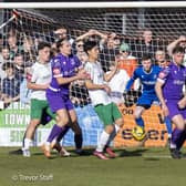 Action from the Rocks-Enfield clash at a sunny Nyewood Lane | Picture: Trevor Staff