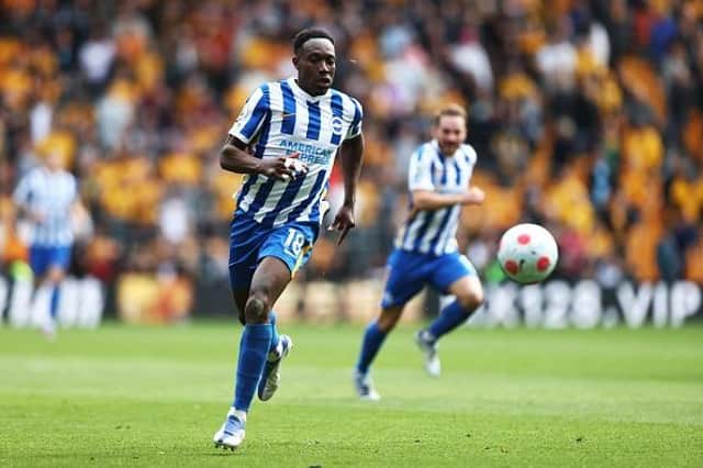 Brighton striker Danny Welbeck has been in fine recent in the Premier League ahead of the match against his former club Manchester United