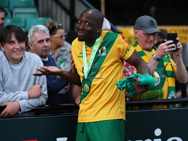 Natalie Mayhew's pictures of Horsham FC's Isthmian League title celebrations