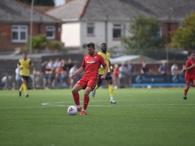 Images from Worthing v Eastbourne Borough in National South
