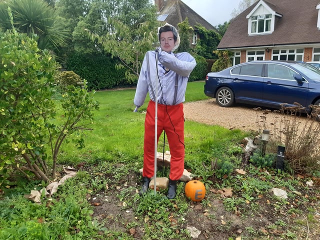 Spectacular scarecrows on display in the Ferring Scarecrow Festival 2022