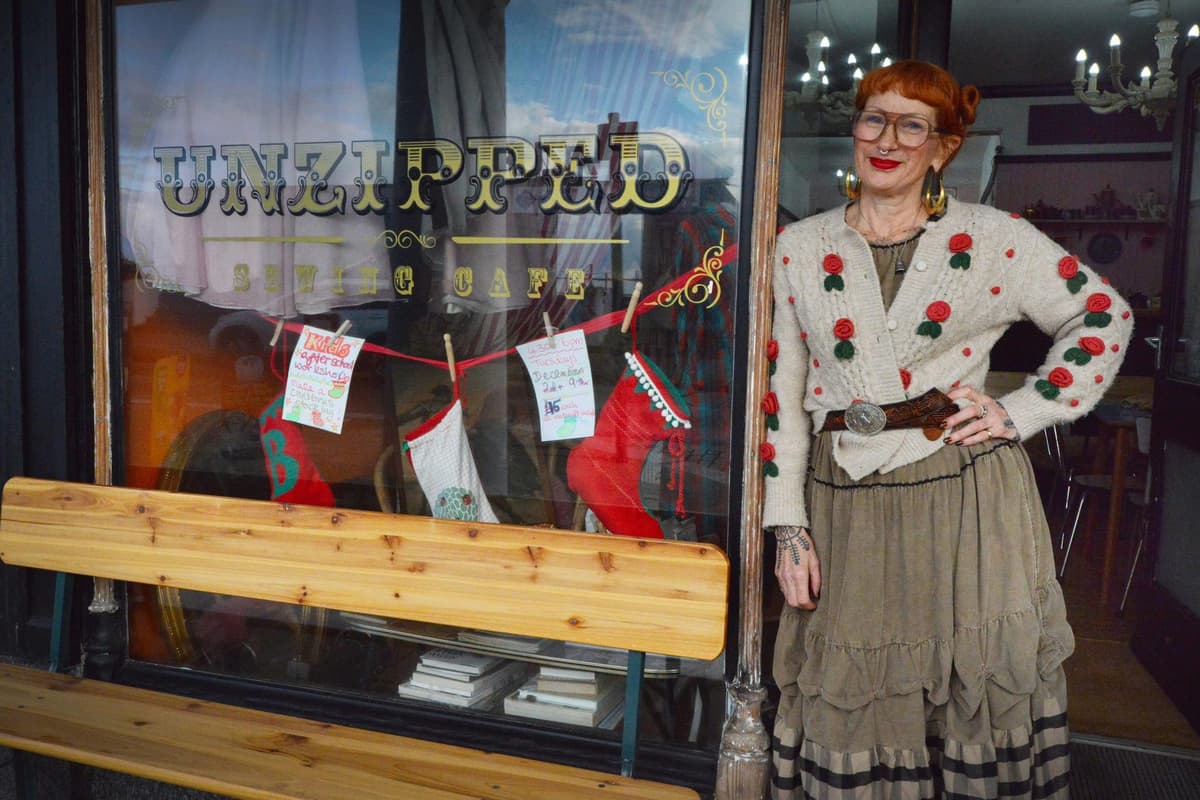 Sewing and coffee: St Leonards' Unzipped Sewing Café is the perfect stitch