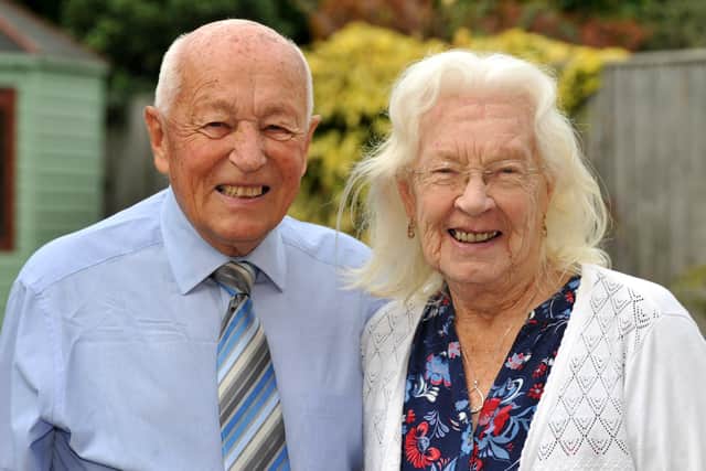 Derek and Joan Rebbetts are celebrating their 70th wedding anniversary on Tuesday, September 6