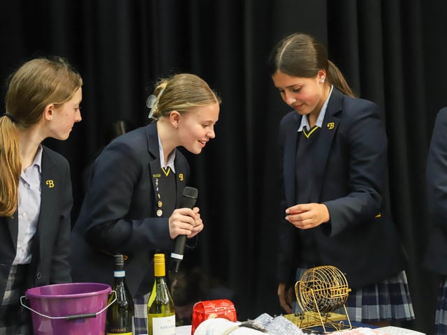 More than 120 senior citizens were treated to a summer tea party at Burgess Hill Girls on Tuesday, July 4