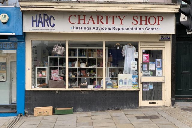 The Hastings charity shop where the painting was sold