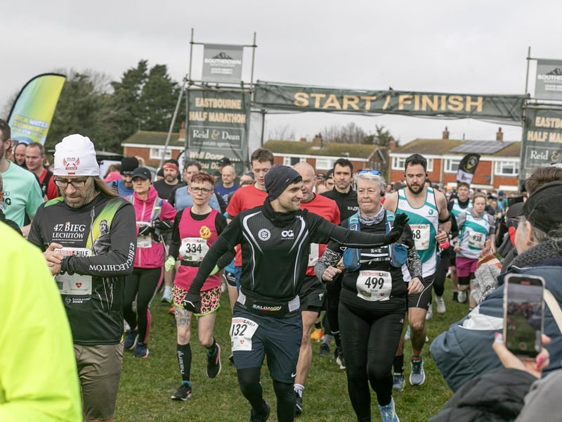Steve Farley's pictures from the Eastbourne Half Marathon