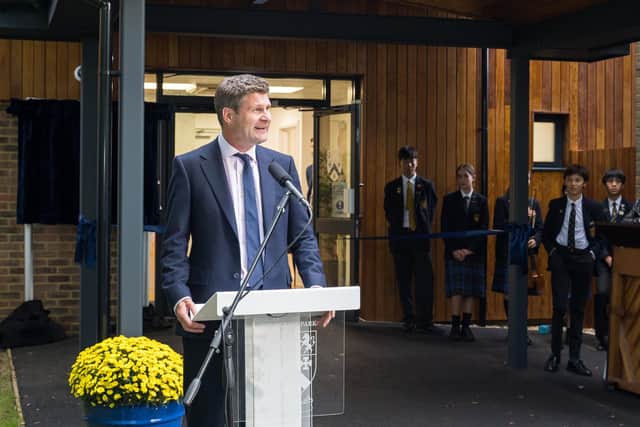 Handcross Park School officially opened the Owton Building this month