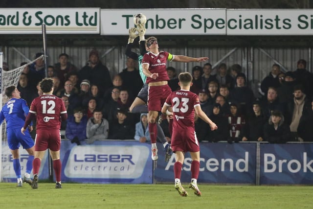 Action from Worthing's National League South win at Chelmsford City
