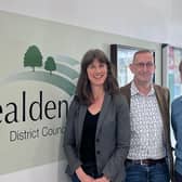 From left: Rachel Millward, Daniel Brookbank and James Partridge. Image credit: Wealden Alliance
