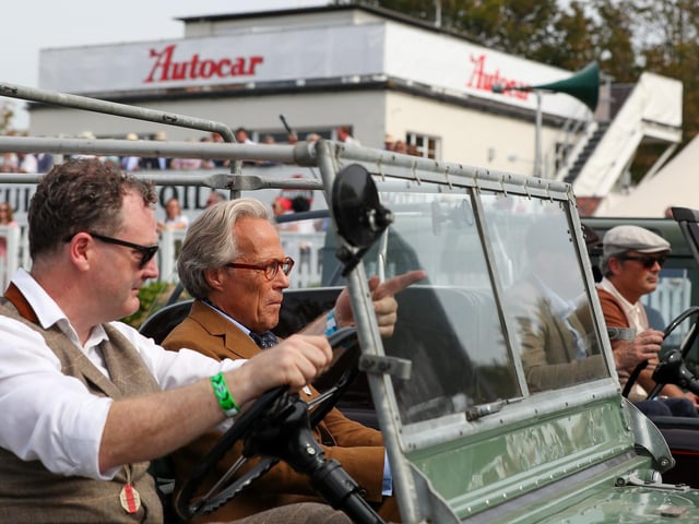 Glamour and high-octane racing at this year's Goodwood Revival.