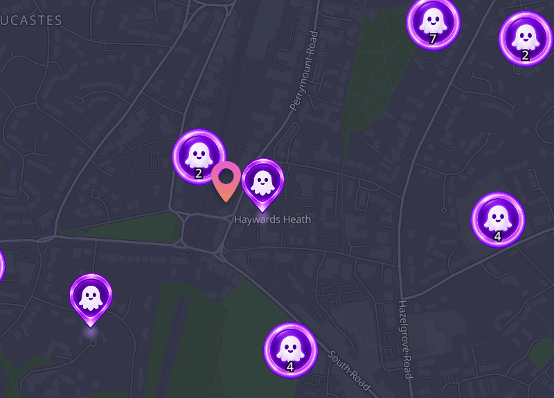 Where to trick-or-treat in Haywards Heath | Map