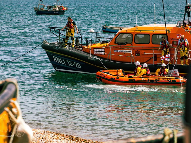 The event gave lifeboat teams a chance to showcase their unique skills to the public.