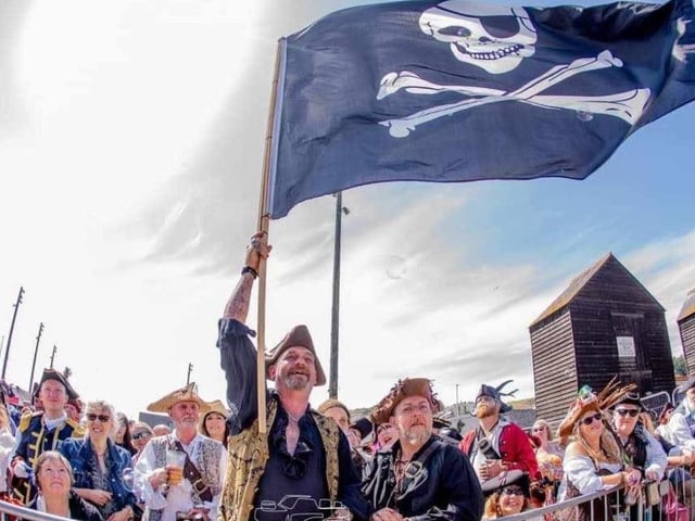 Hastings Pirate Day. Pic by Sara Louise Bowrey