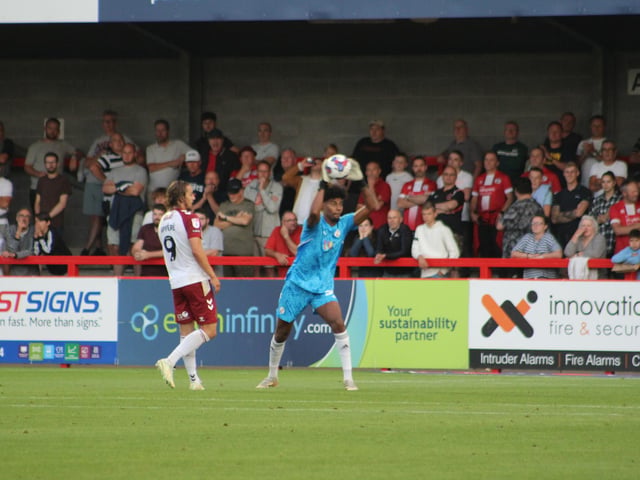 Crawley Town v Northampton Town - picture by Cory Pickford:Crawley Town v Northampton Town