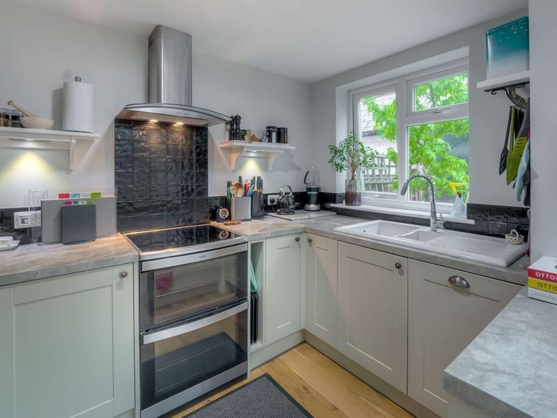 This three-bedroom character property is beautifully presented and Barnham-based Pegasus Properties say the attractive landscaped garden is of particular note.