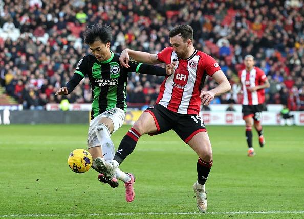 The Japan international winger is expected to miss out with a back problem
