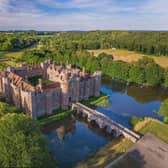 Herstmonceux Castle. Picture from Bader College
