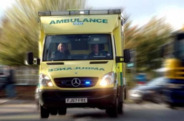 A collision has taken place outside Burgess Hill