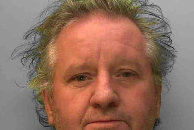 A persistent stalker who continued to harass his victims from prison has had his jail term extended. Picture: Sussex Police