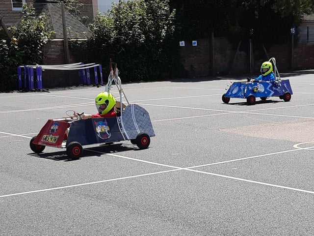 Battling it out in the class races