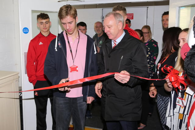 Kevin Ball officially opened the new Springboard Futures facility in Southwick in 2018.