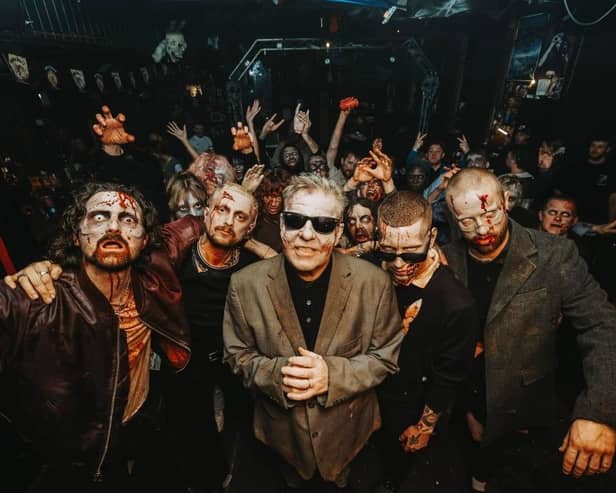 Zombies and Suggs in Hastings for new music video
