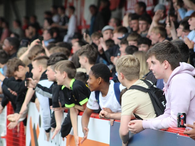 Crawley Town v Leyton Orient. Picture by Cory Pickford