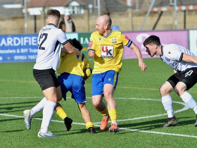 Lancing v Eastbourne United, SCFL premier