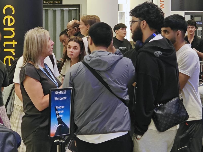 Passengers have described being left stranded, without luggage and facing hours-long delays after a technical issue with the UK's air traffic control system caused widespread disruption at Gatwick.