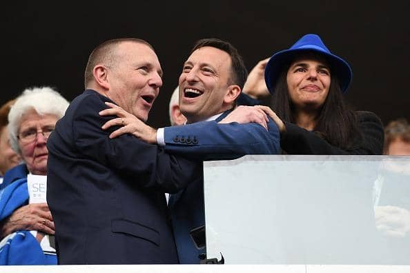 Brighton CEO and deputy chairman Paul Barber (L) and chairman Tony Bloom have proved to be a winning combination