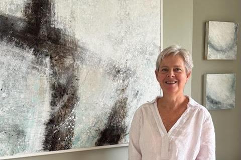 Susie Monnington -paintings at Mulberries Artwave venue 129