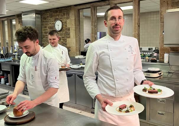 Ben Wilkninson and team at The Pass, South Lodge Hotel & Spa