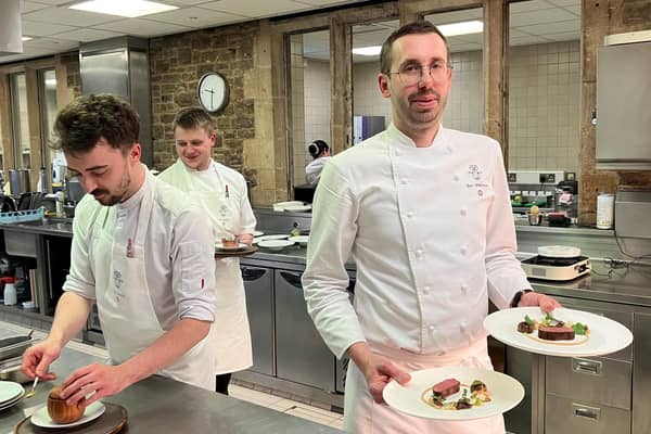 Ben Wilkninson and team at The Pass, South Lodge Hotel & Spa