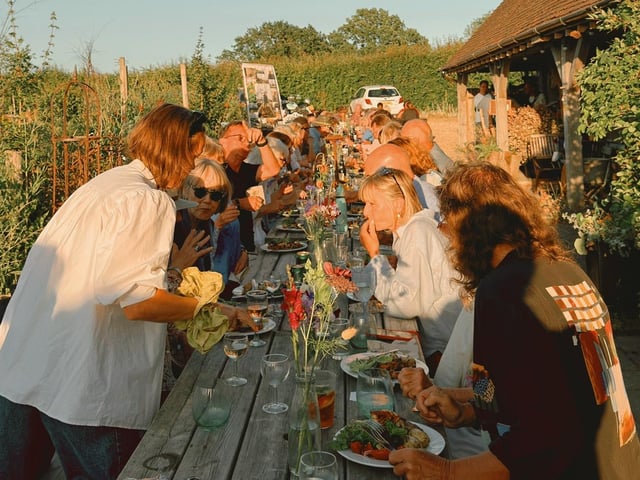 The supper supper club hosted by The Sussex Peasant