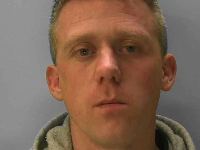 A prolific burglar who committed ten offences in Hastings has been jailed. Peter Harlow appeared before Lewes Crown Court on Tuesday 8 August and was sentenced to 54 months’ imprisonment after pleading guilty to seven counts of burglary and three counts of fraud by false representation at an earlier hearing. The court heard that on Thursday 20 April, Harlow, 36, of Kilnmead, Northgate, Crawley, broke into a property in Lower Park Road and stole a bicycle, camera and jewellery. His DNA was found at the scene. Later that day, Harlow forced entry into a property in Redmayne Drive and carried out an untidy search. His fingerprints were found at the scene. On Sunday 23 April, Harlow broke into a property in The Green, St Leonards, and stole a bank card which he later used at a store in Bohemia Road. CCTV showed Harlow using the card. The next day, on Monday 24 April, Harlow was seen on CCTV in possession of a hatchet axe, having stolen a bank card and cash from an address in Priory Close. He later used this bank card at Morrisons in Queens Road, before attempting to use it another two times at an off license in Queens Road, but both transactions were declined. Later that day, he stole jewellery, cash and a bank card reader at a property in Braybrooke Road. His fingerprints were found on a bottle of whisky inside the address and he was later seen on CCTV attempting to sell items of jewellery at Moons Jewellery in Robertson Street. On Tuesday 25 April, Harlow forced entry into a property in Charles Road West, St Leonards, and stole bank cards, a push bike, an iPad and an iPhone. The following day, he was seen on CCTV searching various rooms at an address in Chapel Park Road, before making off on a stolen bicycle. Harlow was subsequently arrested on Saturday 29 April. He was later charged with seven counts of burglary and three counts of fraud by false representation, and remanded in custody.
