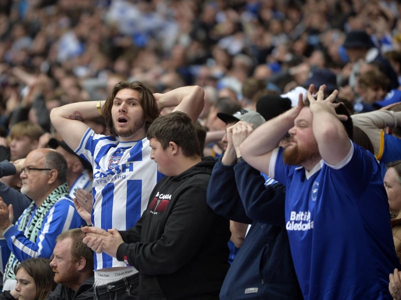 Brighton & Hove Albion V Man Utd Semi Final at Wembley(Photo by Jon Rigby)