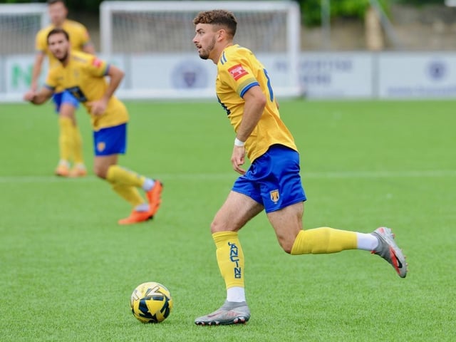 Lancing FC take on Shoreham FC in a pre-season friendly at Culver Road