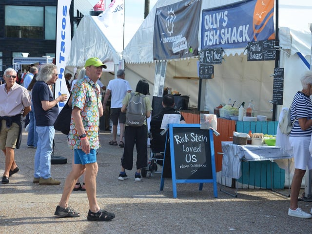 Hastings Seafood & Wine festival 2023.