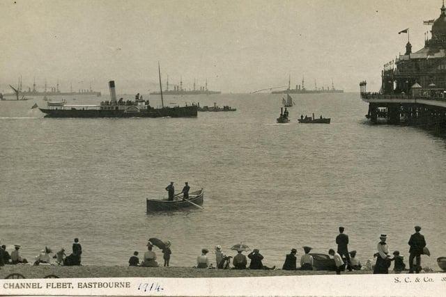 The Channel Fleet at Eastbourne
