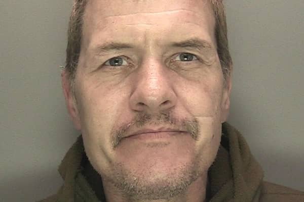 Adrian Walker has been handed a criminal behaviour order for his prolific offending in West Sussex. Picture courtesy of Sussex Police