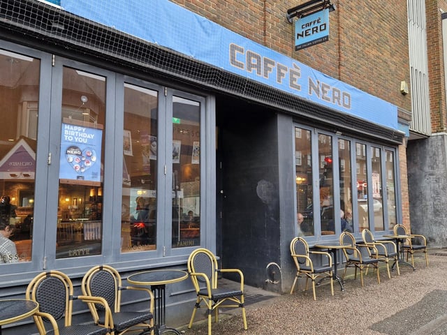 Caffè Nero at 67 South Road has a rating of 4.1 stars from 489 Google reviews. One reviewer said: "The staff here are always lovely, accommodating, hard working,  efficient and friendly."