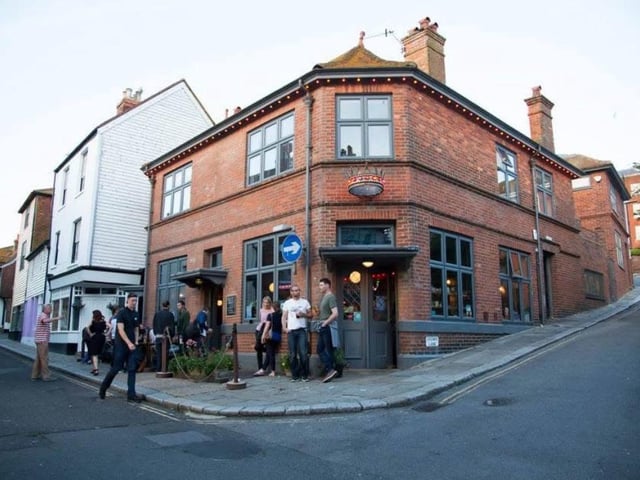 The Crown pub in Hastings Old Town