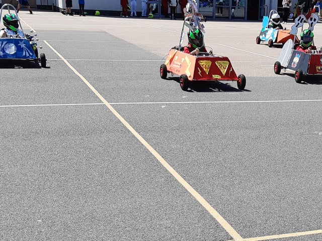Battling it out in the class races