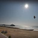 Eastbourne, with the pier in the background. Photo: staff JL