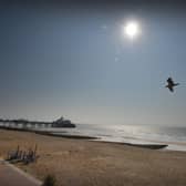 Eastbourne, with the pier in the background. Photo: staff JL