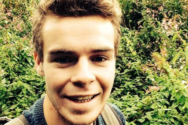 Geologist Kieran James Strudwick, 26, plunged nearly 200ft while on a climbing break in Snowdonia.
