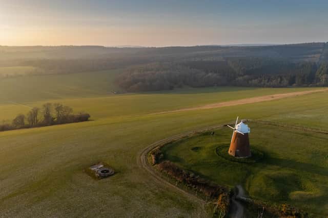 Halnaker Hill by Anthony Hurren