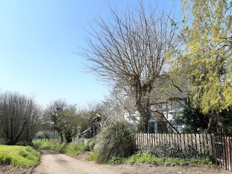 Continue on past Keeper's Cottage