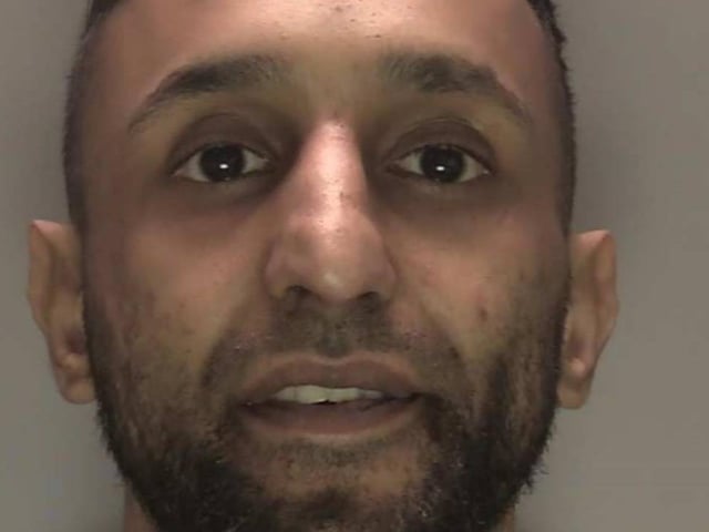 Two thieves who stole an 18 carat gold and diamond ring, worth an estimated £60,000 from a business in Eastbourne have been jailed. CCTV footage showed the moment that Shabir Patel and Khaqan Raja (pictured) entered a premises in Finmere Road. Police said they asked to see three high-value items, then grabbed the ring worth an estimated £60,000 and fled. The footage shows Raja pretending to take a phone call and leaving, before Patel snatched the ring. They both ran into a getaway car outside and left the scene. But thanks to work from Sussex and Surrey Police contact handlers, information was given to specially-trained officers who traced two vehicles in convoy from Lancashire. Police said that information had been received from a member of the public who saw the vehicles switching registration plates. Officers from the Specialist Enforcement Unit, Roads Policing Unit, and Tactical Firearms Unit joined the operation to locate the two vehicles. The getaway car, a Jaguar, was spotted on the A23 heading north towards Crawley at speeds of up to 120 mph, police said. It was located by SEU officers, who alongside RPU officers were able to safely bring the vehicle to a halt on the M23 north of Crawley. Later, a second vehicle, a VW Bora, was stopped by Surrey Police officers on the M25 heading north towards London.
